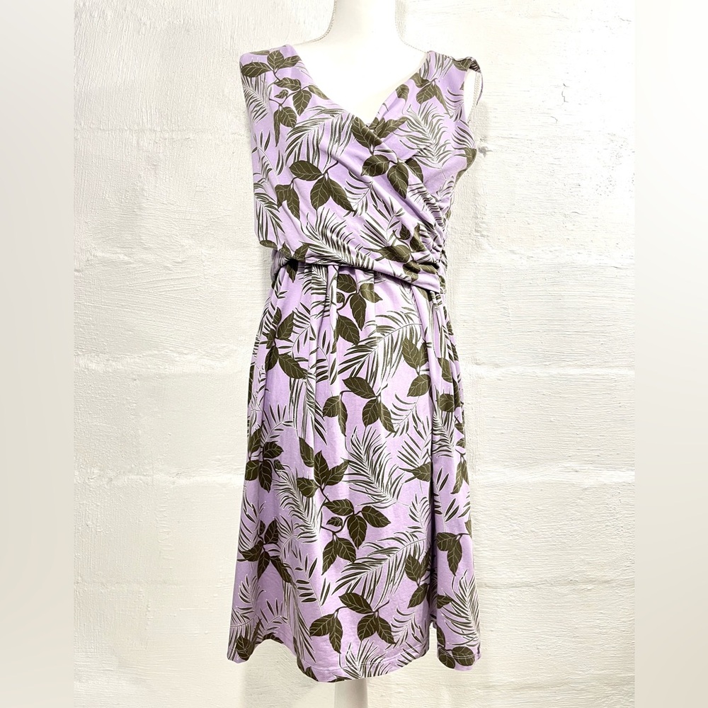 LANDS' END SLEEVELESS PULLOVER DRESS